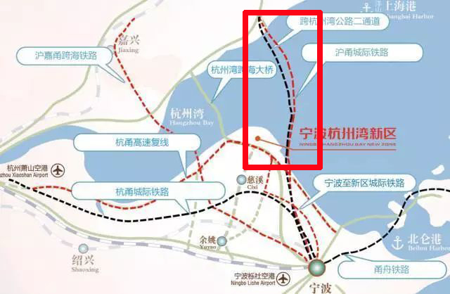 杭州跨海大桥图片地图图片