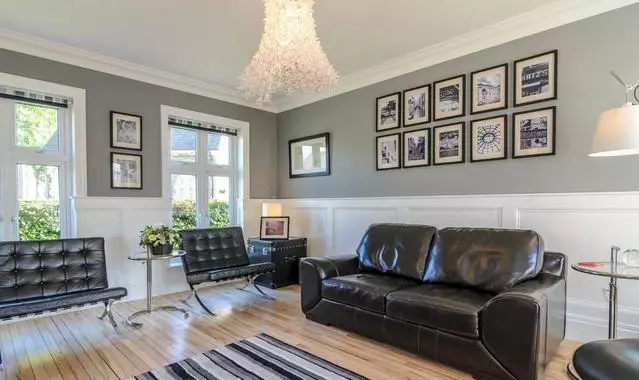 看过墙裙装饰的房子,就不会说墙裙过时了