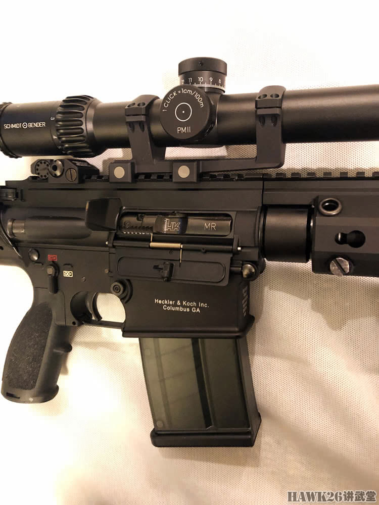 细看mr762a1步枪 美国华人枪迷验证黑克勒-科赫1.5moa精度
