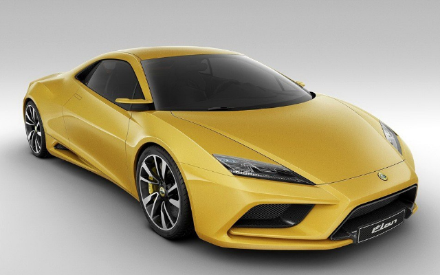 路特斯-elan前脸大气,尾部时尚,车身动感