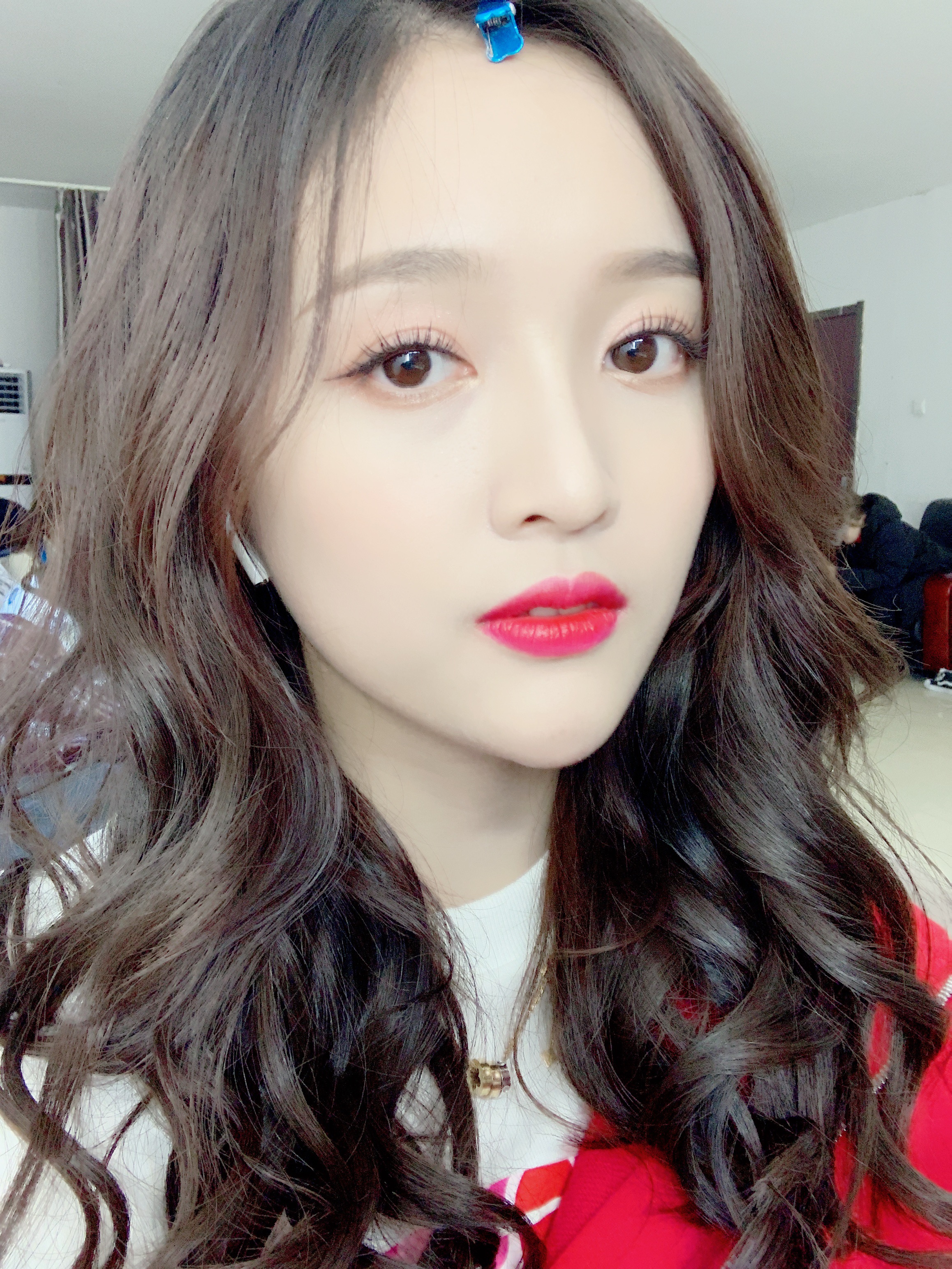 吴宣仪又又双叒叕来索命了 仙女自拍 wink双重暴击