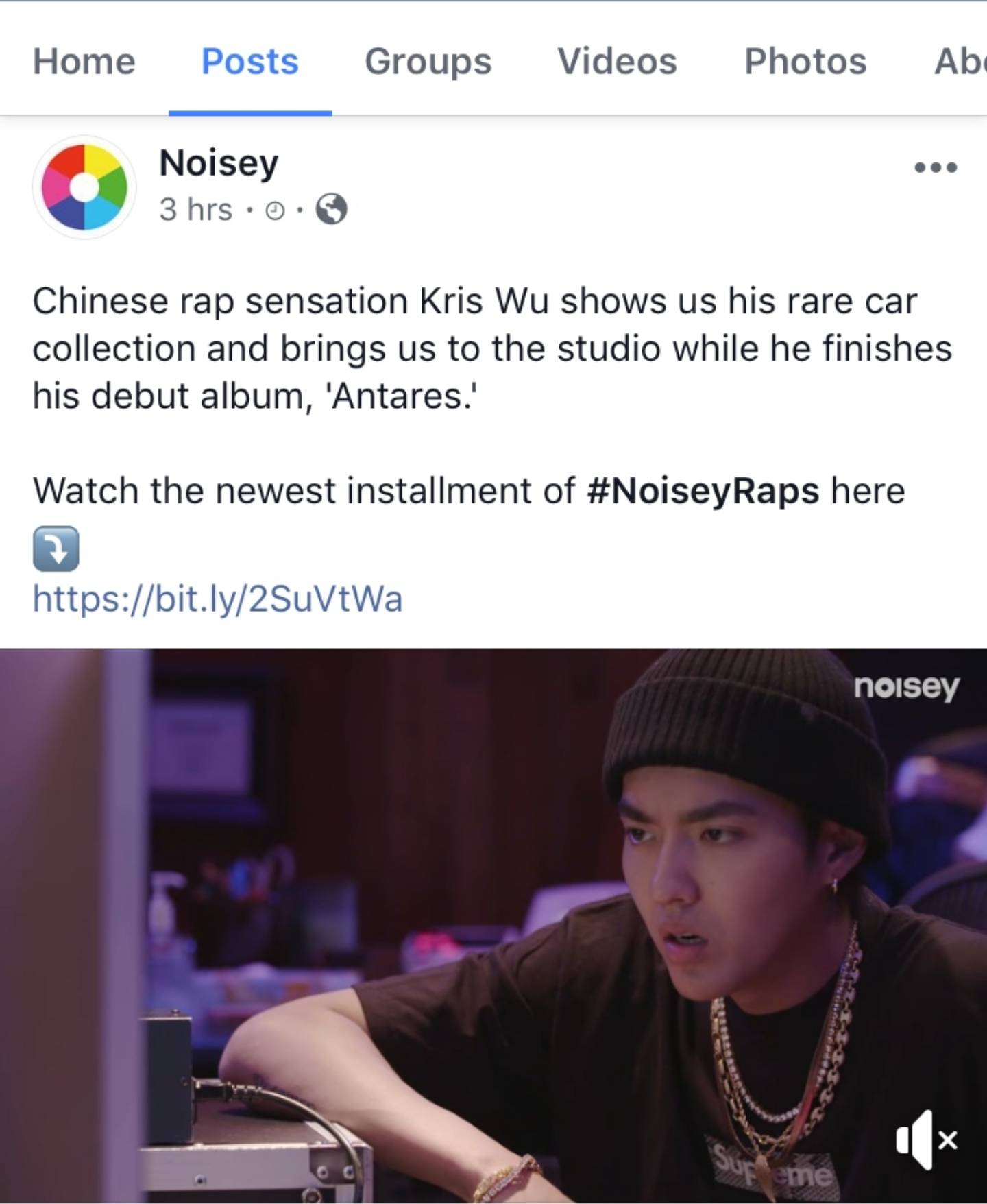 吴亦凡noisey新采访视频:始终是那个炫车狂魔吴亦凡