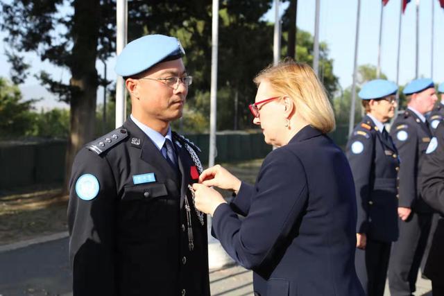 圆满完成塞浦路斯维和任务,沧州两次维和民警齐立伟凯旋