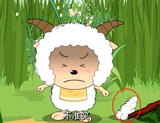 为何懒羊羊发型是"一坨屎"?看了它爸爸妈妈,终于明白怎么来的
