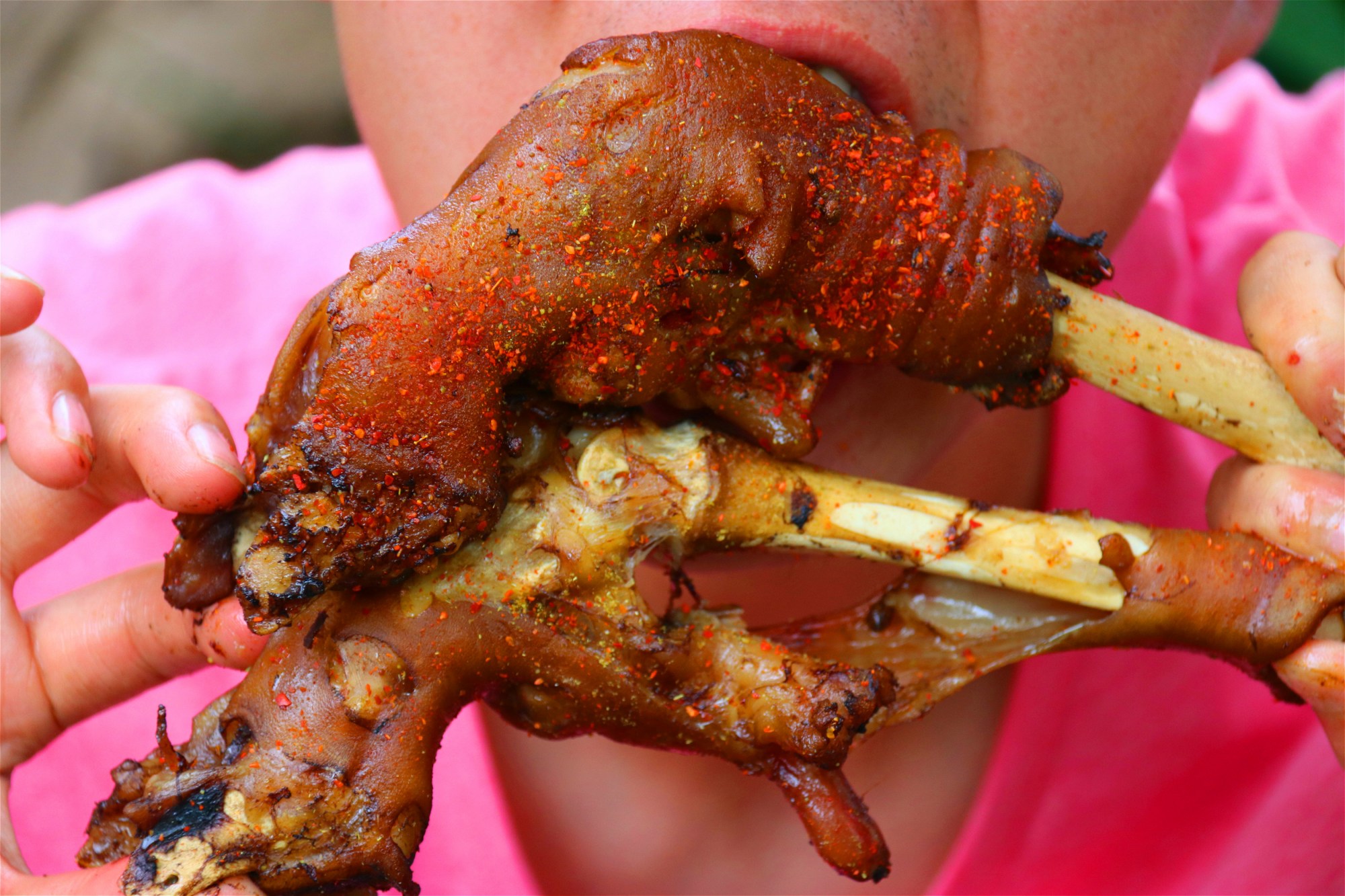 羊蹄子还有这样的传说,我有故事和碳烤羊蹄,等你带酒来吃哦