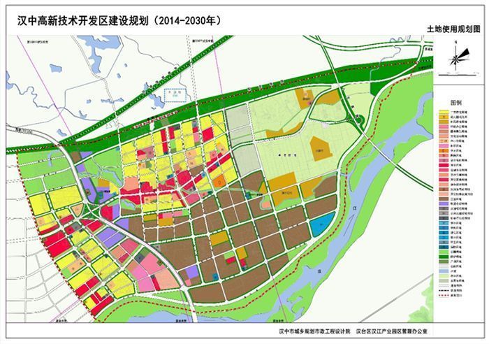 汉中城市规划图片