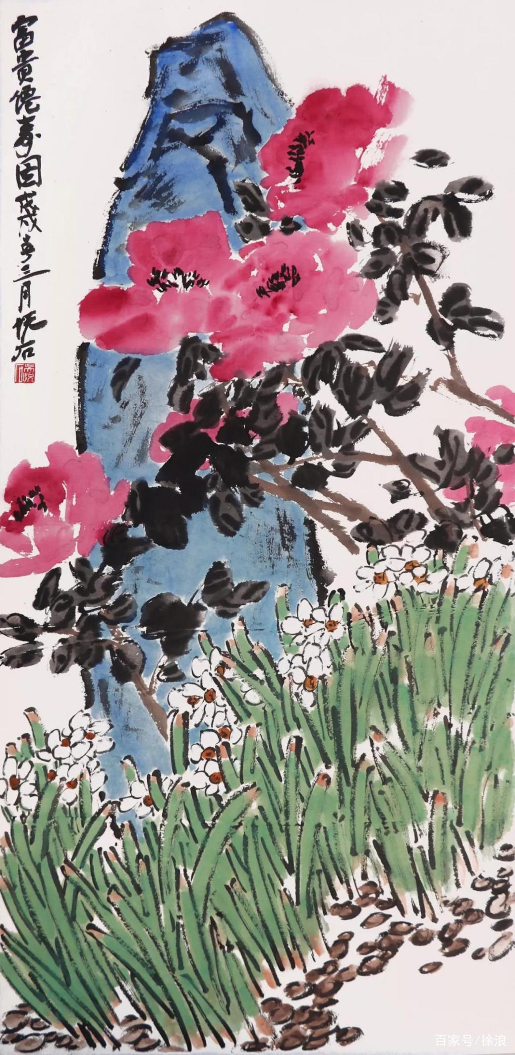 徐浪吴悦石传播书画艺术为后来者指路