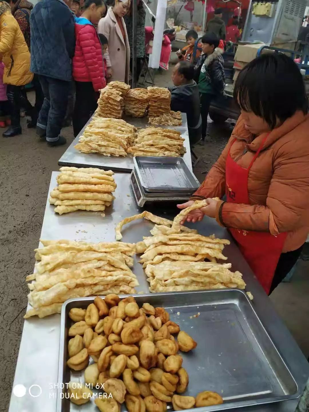 油馍,油条,糖糕