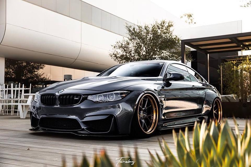 全新宝马m4宽体改装版