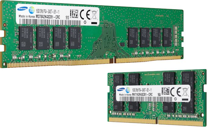三星32 gb ddr4内存芯片已经出样
