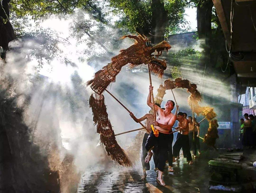 贵州沙土花灯图片