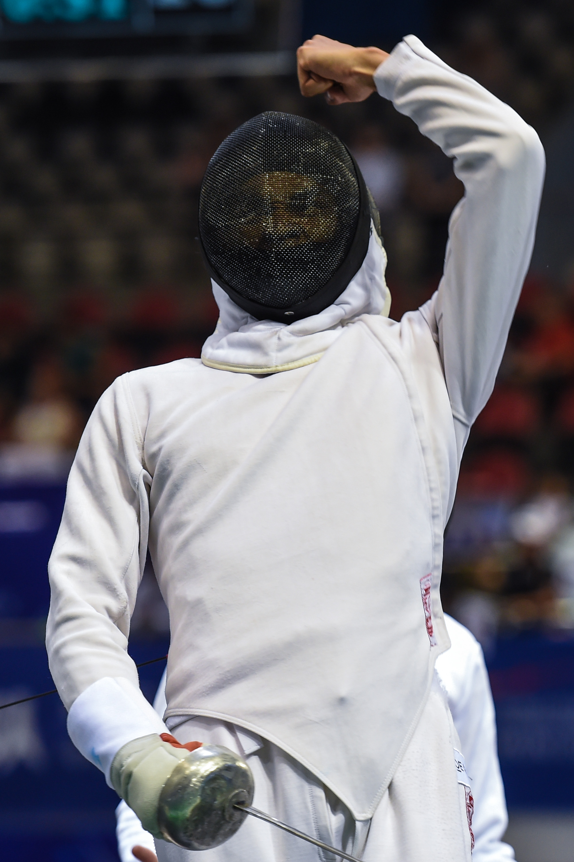 击剑——世锦赛:中国队晋级男子重剑团体八强(2)