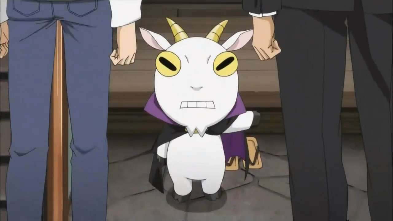 《q弟侦探因幡》之神奇山羊,黑手党大boss,特技:吃真钱吐伪钞