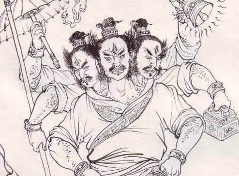 封神演义中有六个有三只眼,其中闻仲榜上有名!