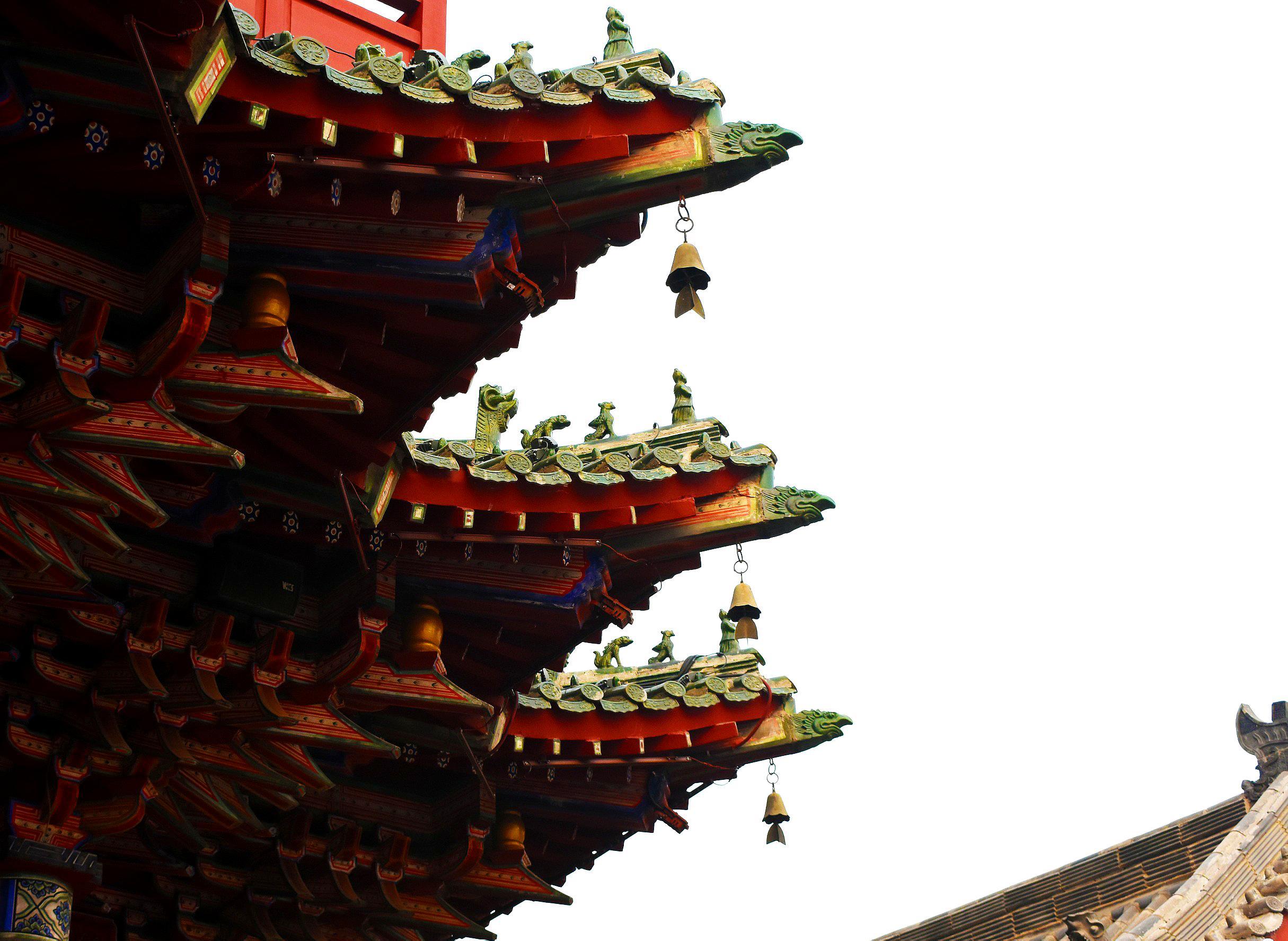 图七:层层叠叠的风铃.