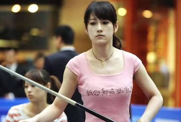 "台湾省九球天后"何心如,20岁外表40岁年龄,想要外表球技同在