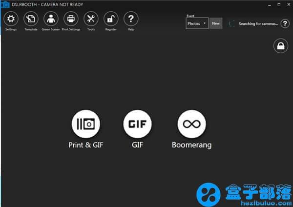 dslrBooth v5.24 照片美化工具专业免费版