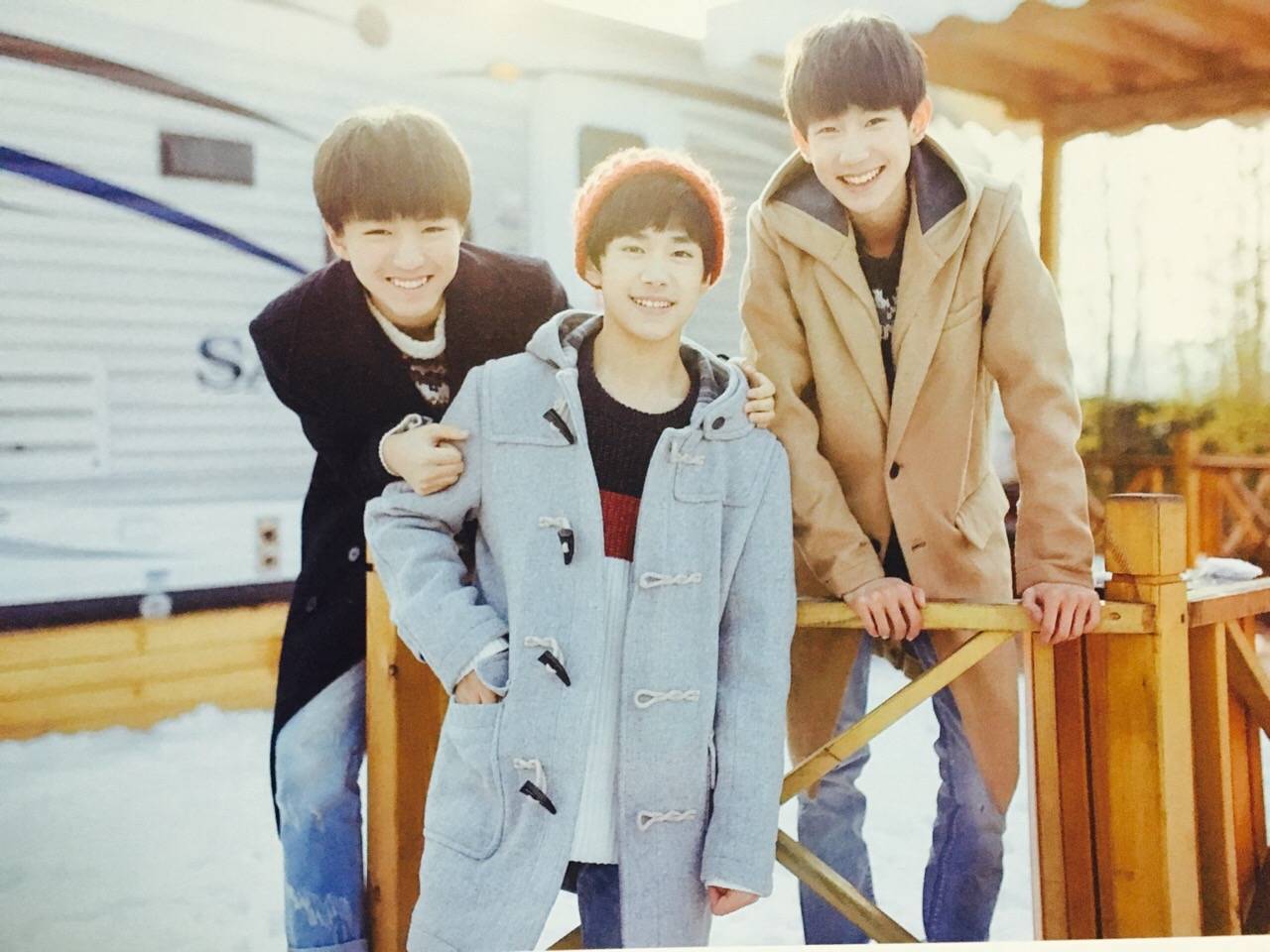 tfboys2013年的照片图片