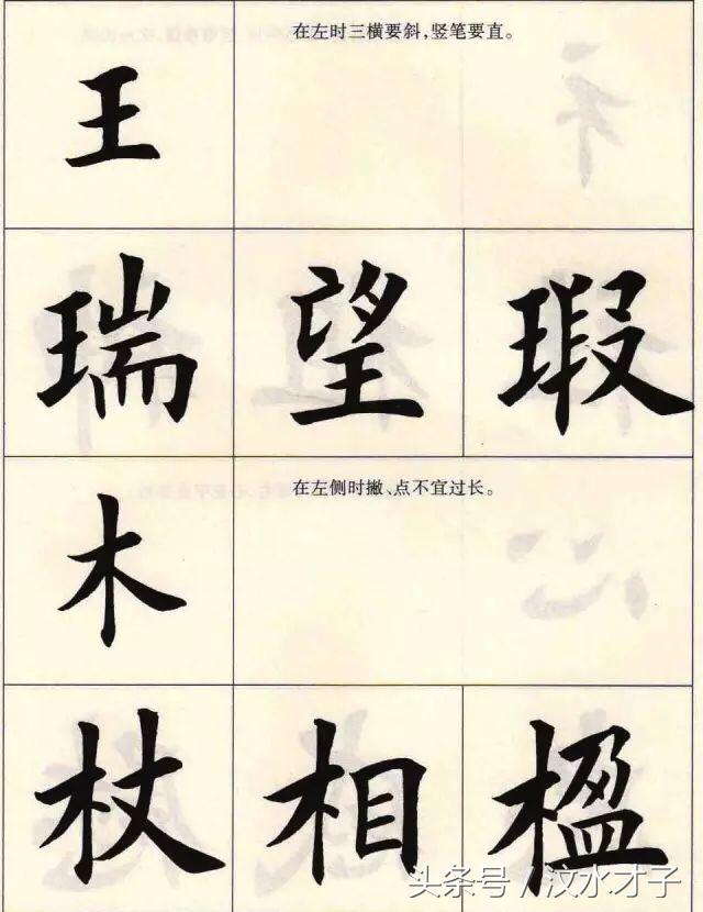 一套很实用的楷书诀窍,喜欢的朋友们收藏吧!