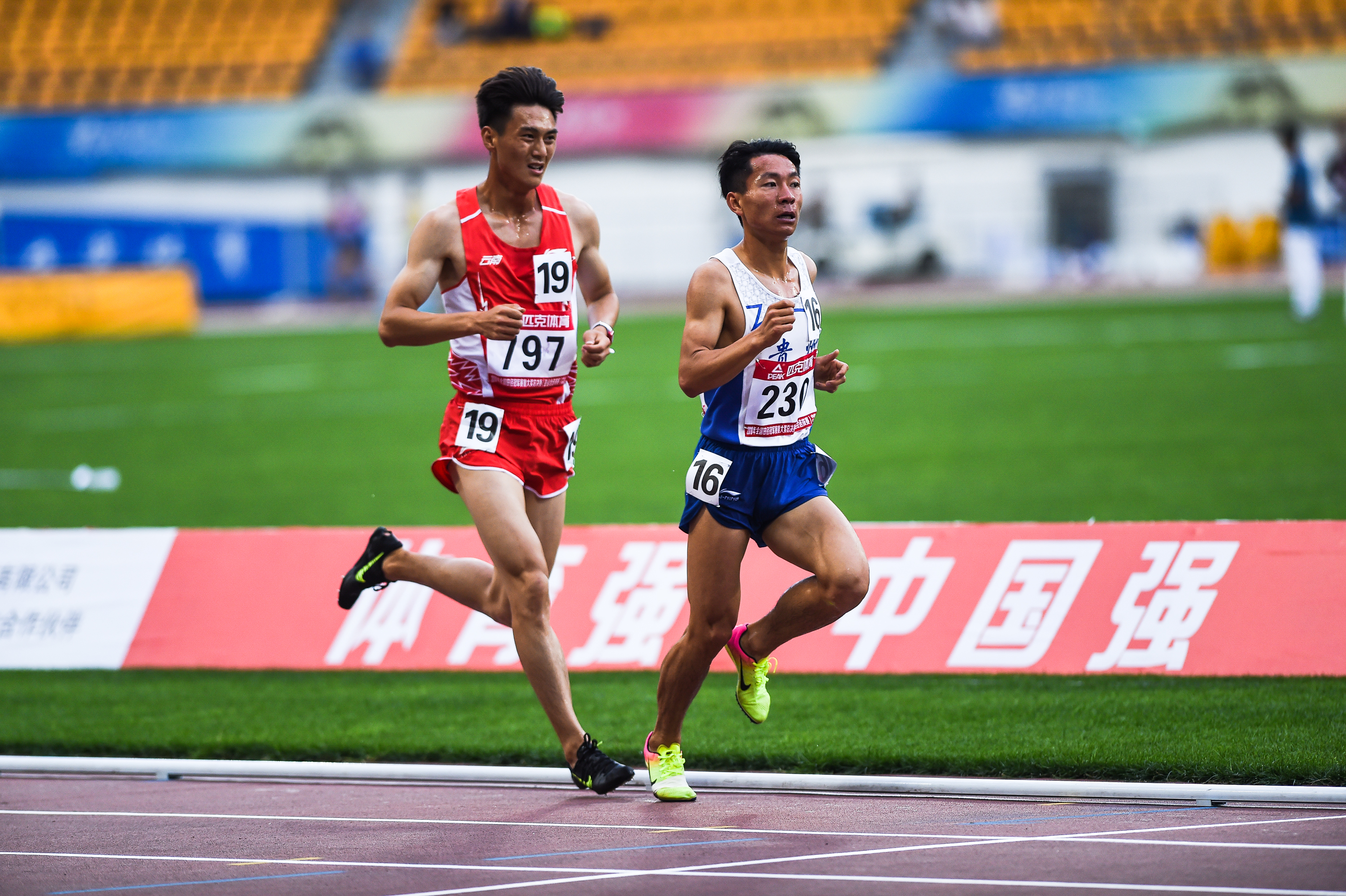 田径——2018全国田径冠军赛:男子3000米障碍赛况(14)