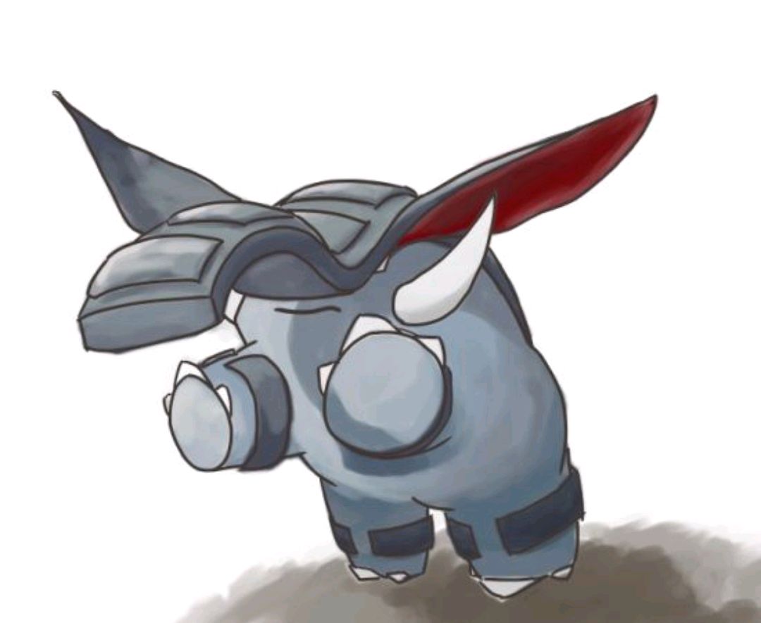 进化前可爱,被误认为铁甲暴龙进化体,回忆叫冬凡的口袋妖怪