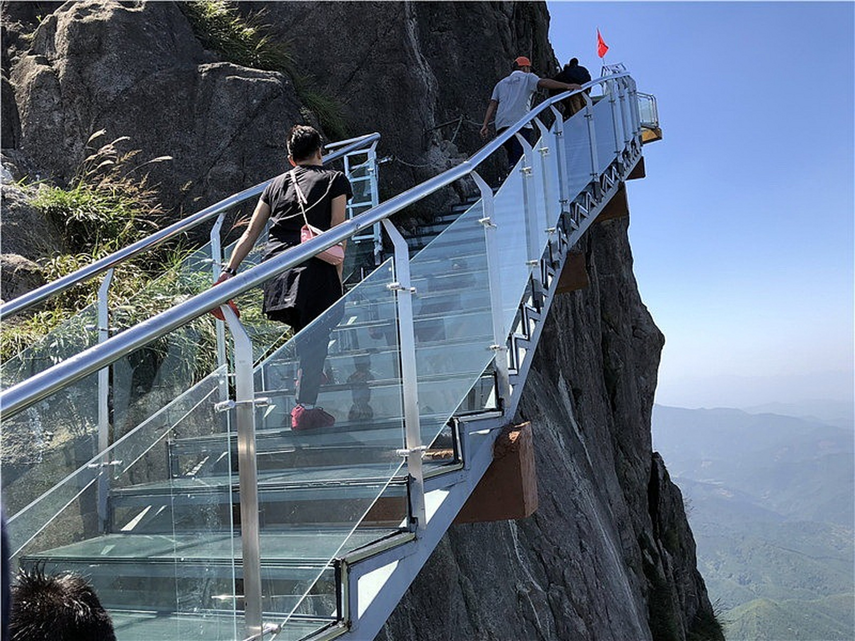 狼牙山玻璃栈道图片