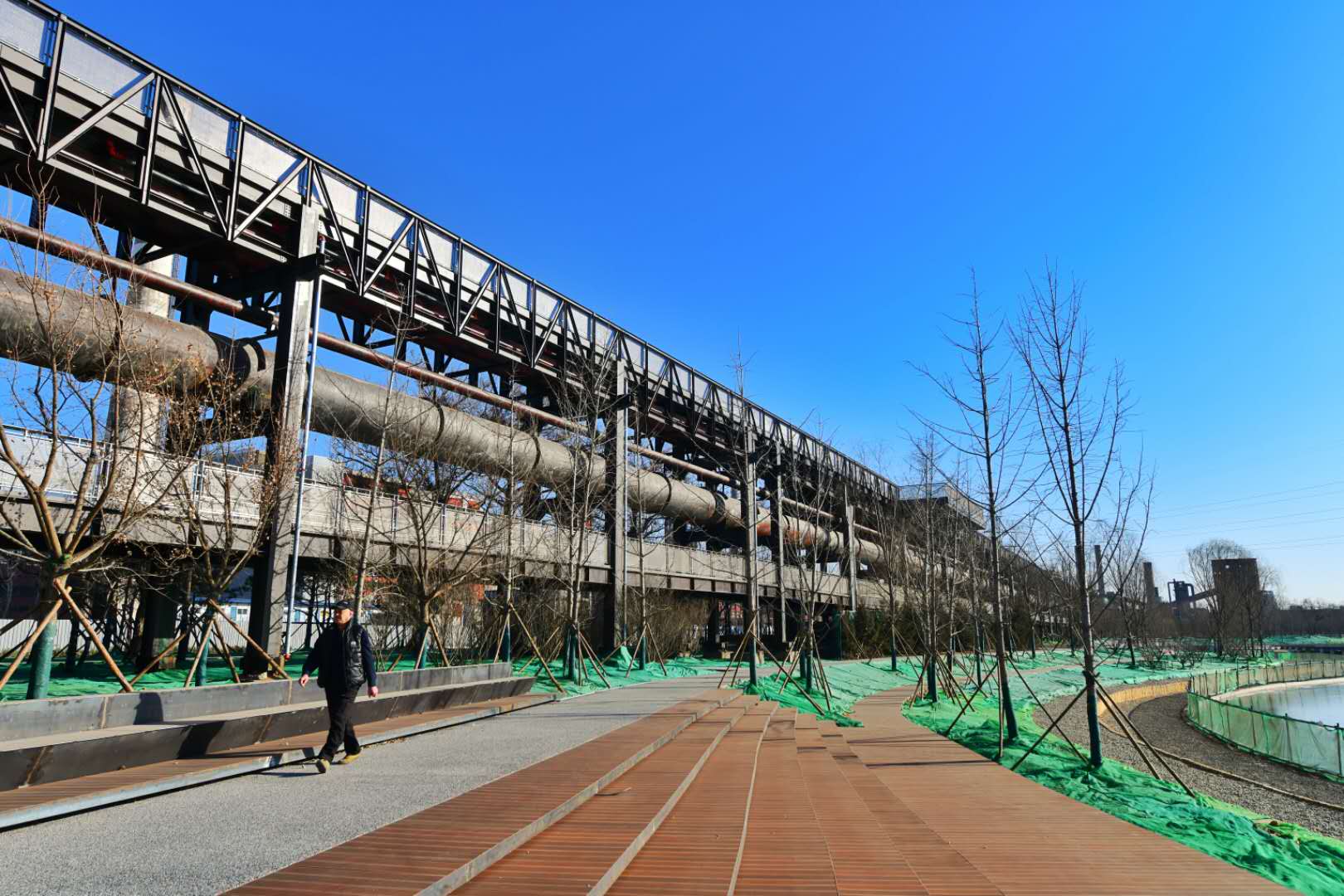 工业风艺术范 首钢工业管廊将变身世界最长空中步道