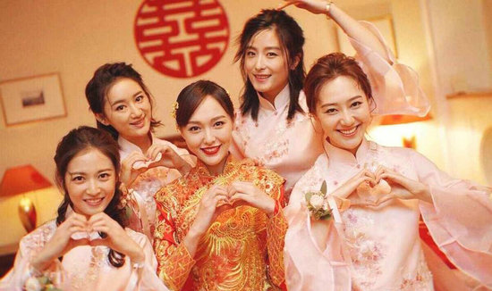 唐嫣婚礼伴娘伴郎阵容曝光 她也来了