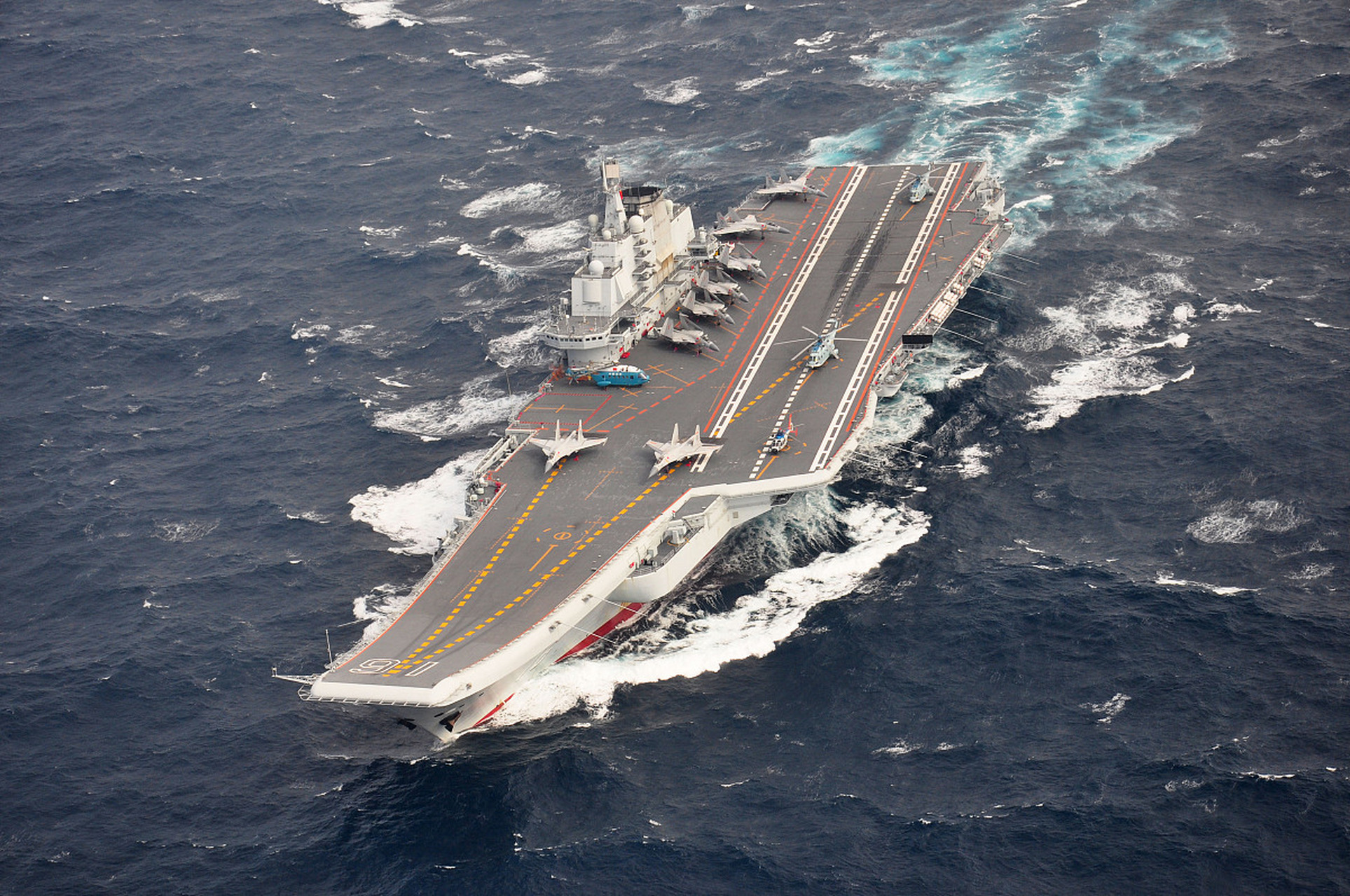 中国的航母建造实力 在过去几十年里得到了显著的提升.