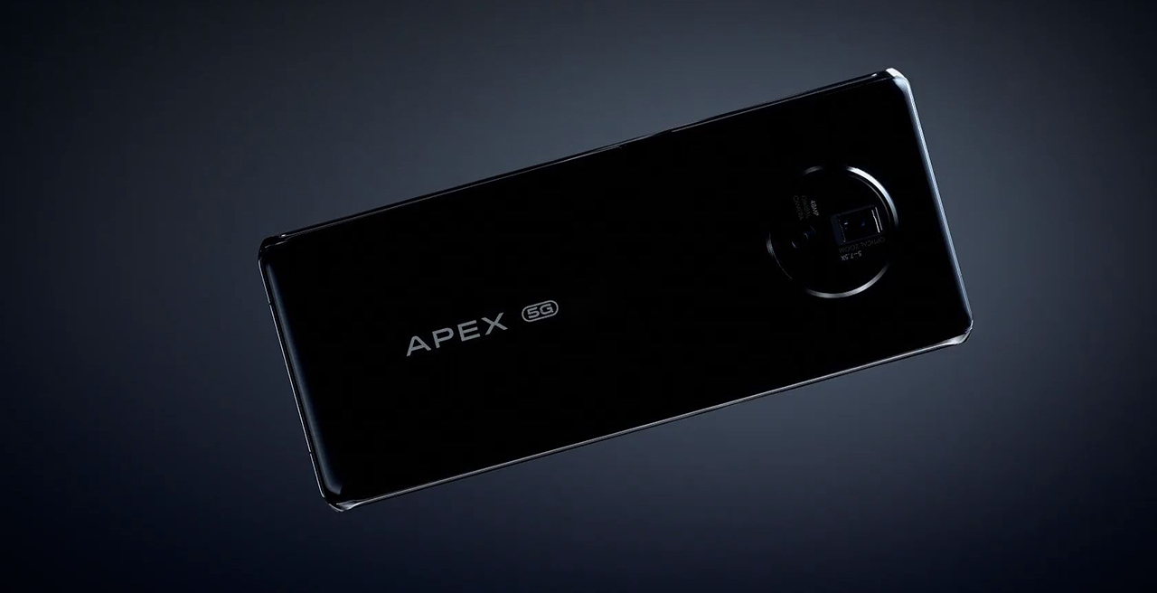 屏下镜头加超大弧度瀑布屏,vivo apex 2020惊艳,闪充比小米还牛