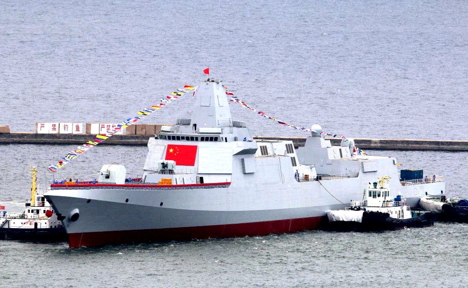 055大驱有多强大?外国人:这是纸船,不用担心,它将用于钓鱼