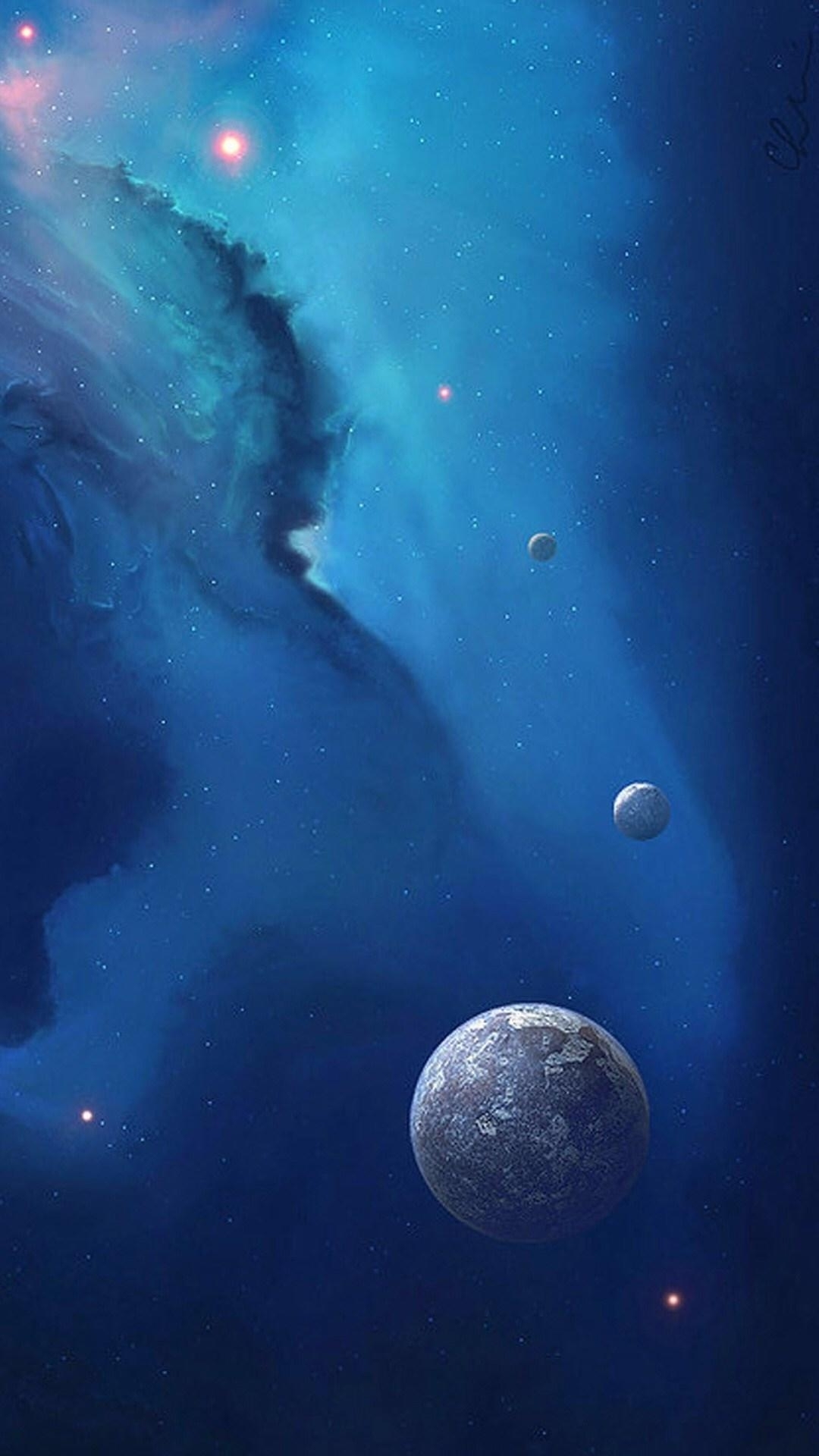 宇宙洪荒手机壁纸:一起欣赏星球之美