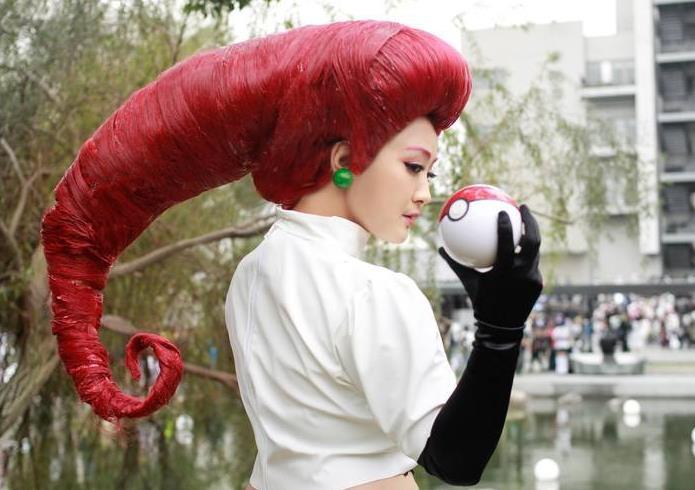 神奇宝贝cosplay,女版小智很调皮哟!武藏才是非主流的鼻祖?