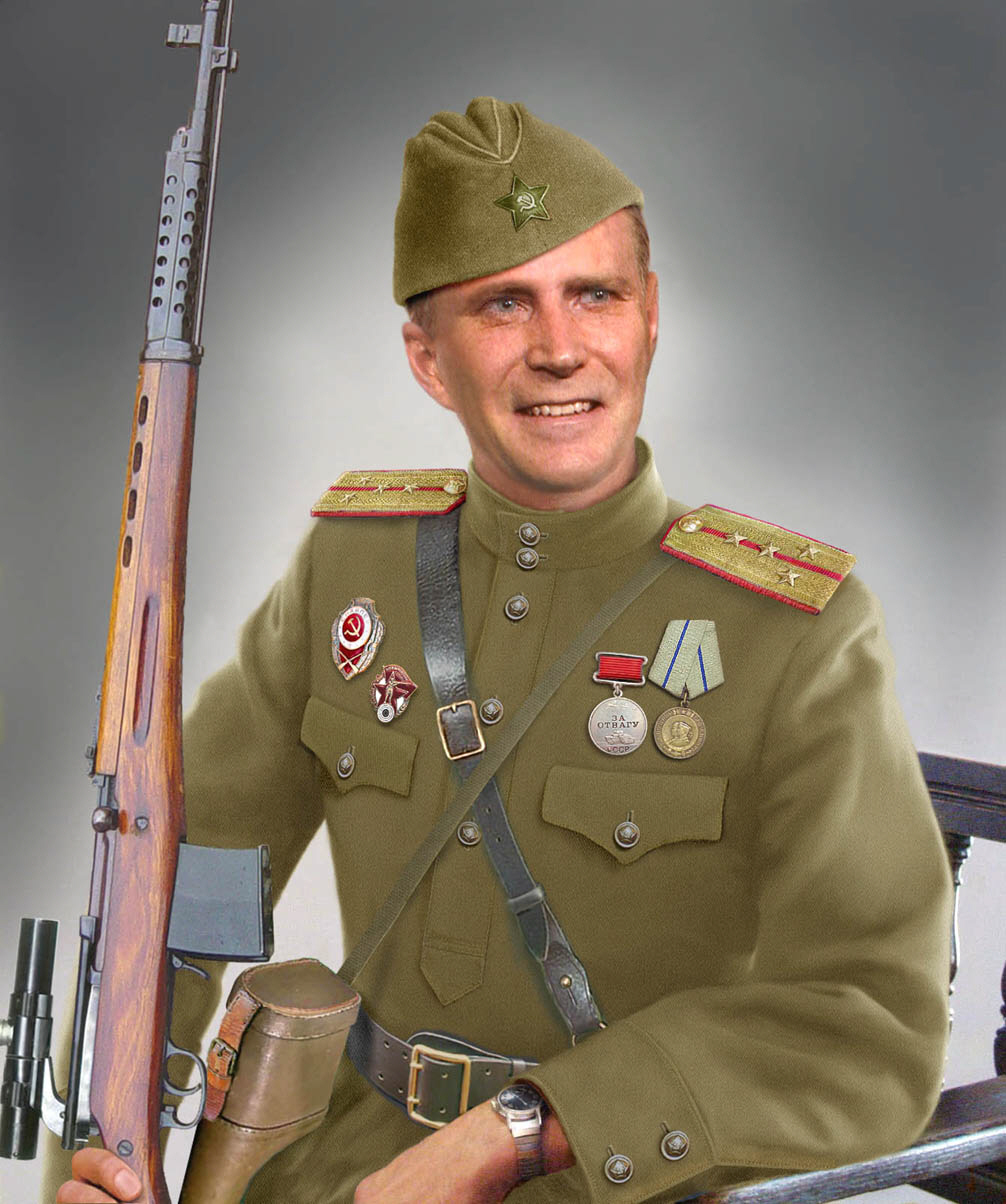 二战苏联军官制服图片