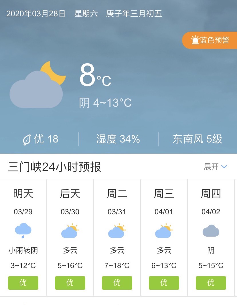 天气预报漯河在线