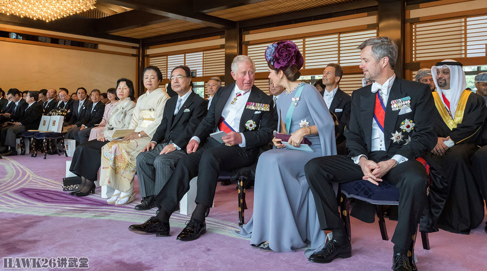 天皇德仁即位:外国王室为表示尊重 佩戴日本最高等级勋章满地走