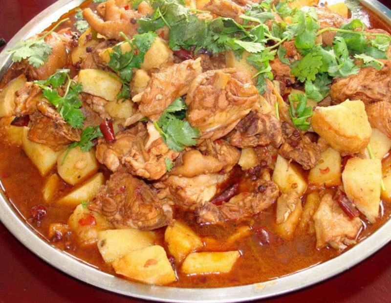 正宗大盘鸡的制作方法,不愧是新疆好味道!