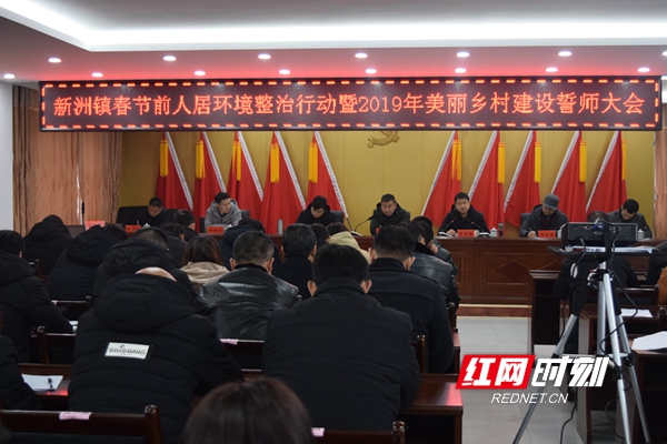 津市新洲镇:全力推进人居环境整治路宽水净居安