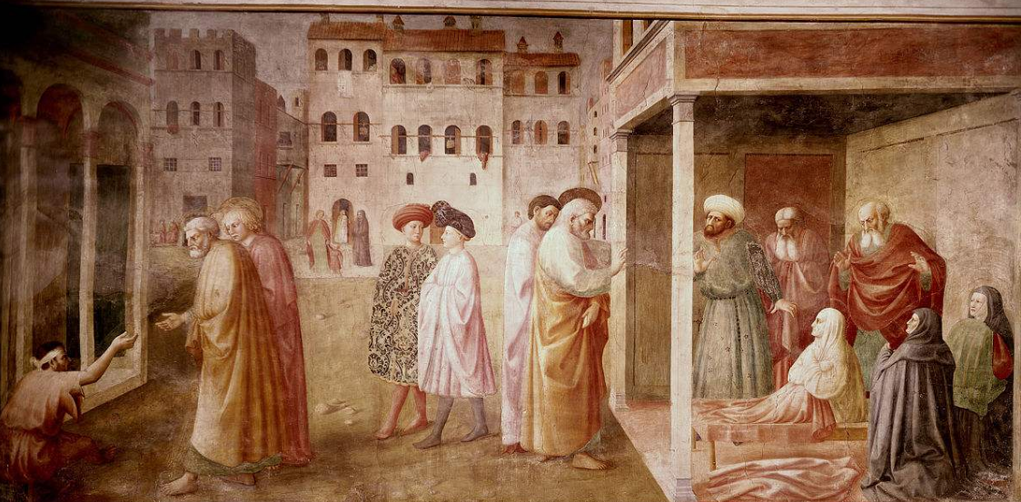 马萨乔在新圣母教堂的作品《圣三位一体》,你有多少了解和认识?