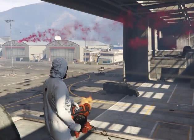 《gta5》见过30人大闹"军事基地"吗?全体五星大逃亡!