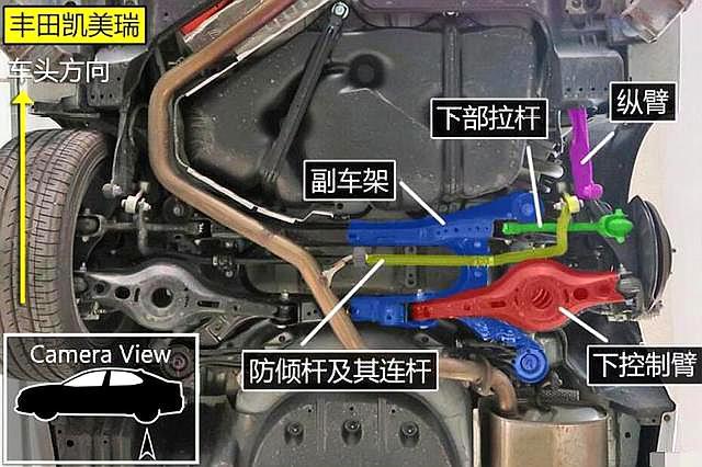 九代雅阁底盘解析图片