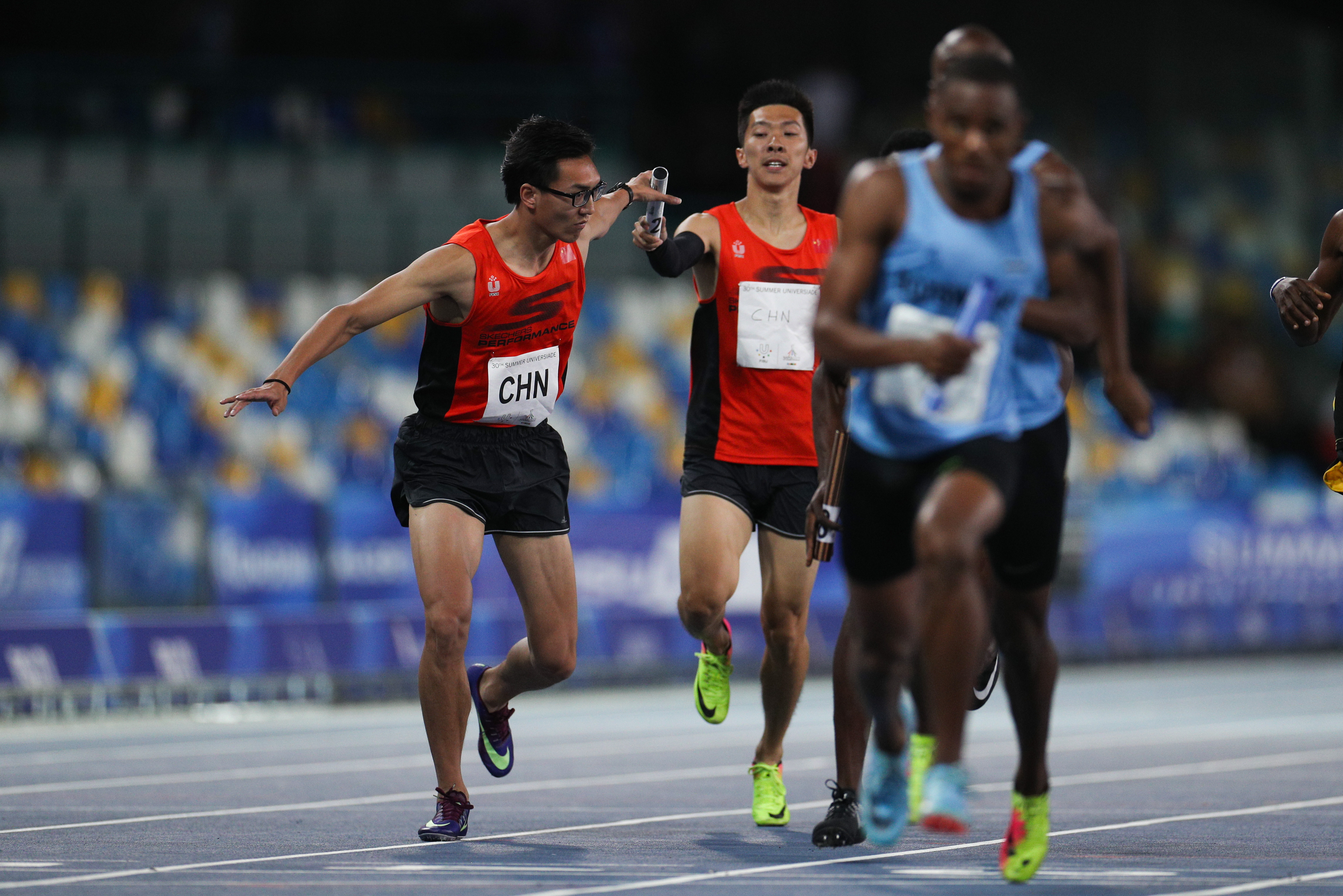 田径——男子4x400米接力:中国队无缘决赛