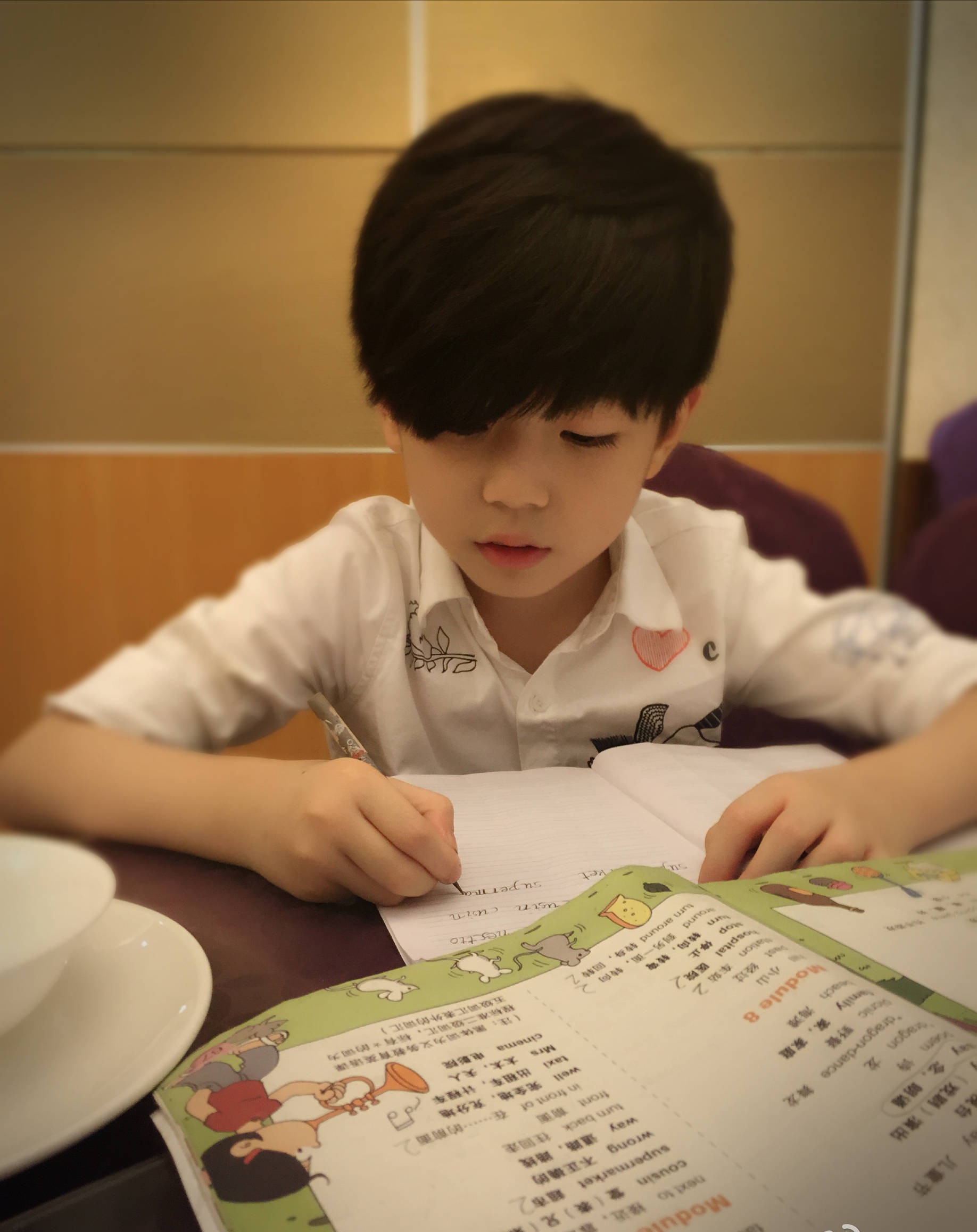 《一年级》萌娃长大了,马皓轩胖到认不出,安淇尔变长腿女神!