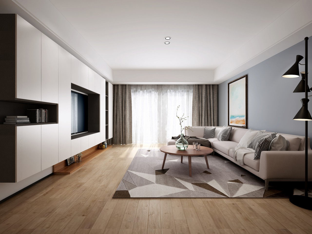 我家的三居室该怎么装修?看看这3套全屋效果图!看完包你有灵感