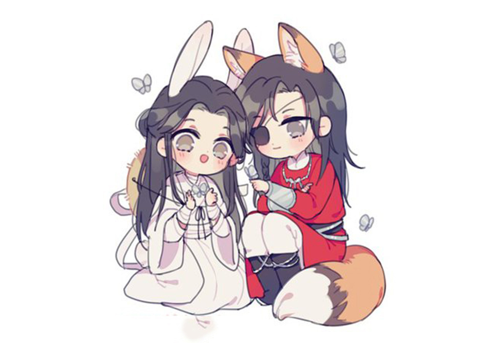 《天官赐福》八种风格的花怜,现代装温暖人心,民国版凄美忧伤!