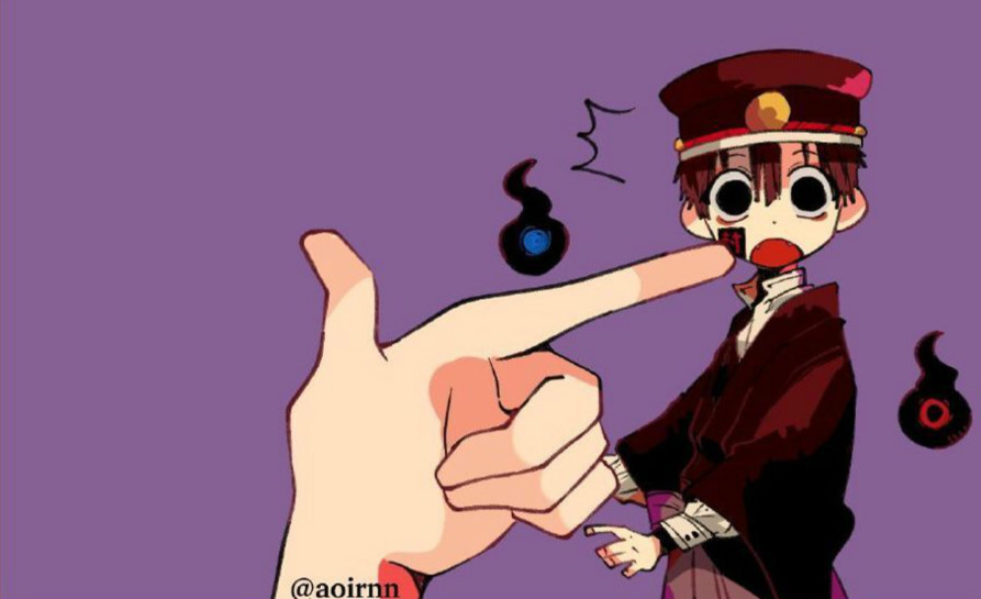 地缚少年花子君插画,表情呆萌,画风超赞!