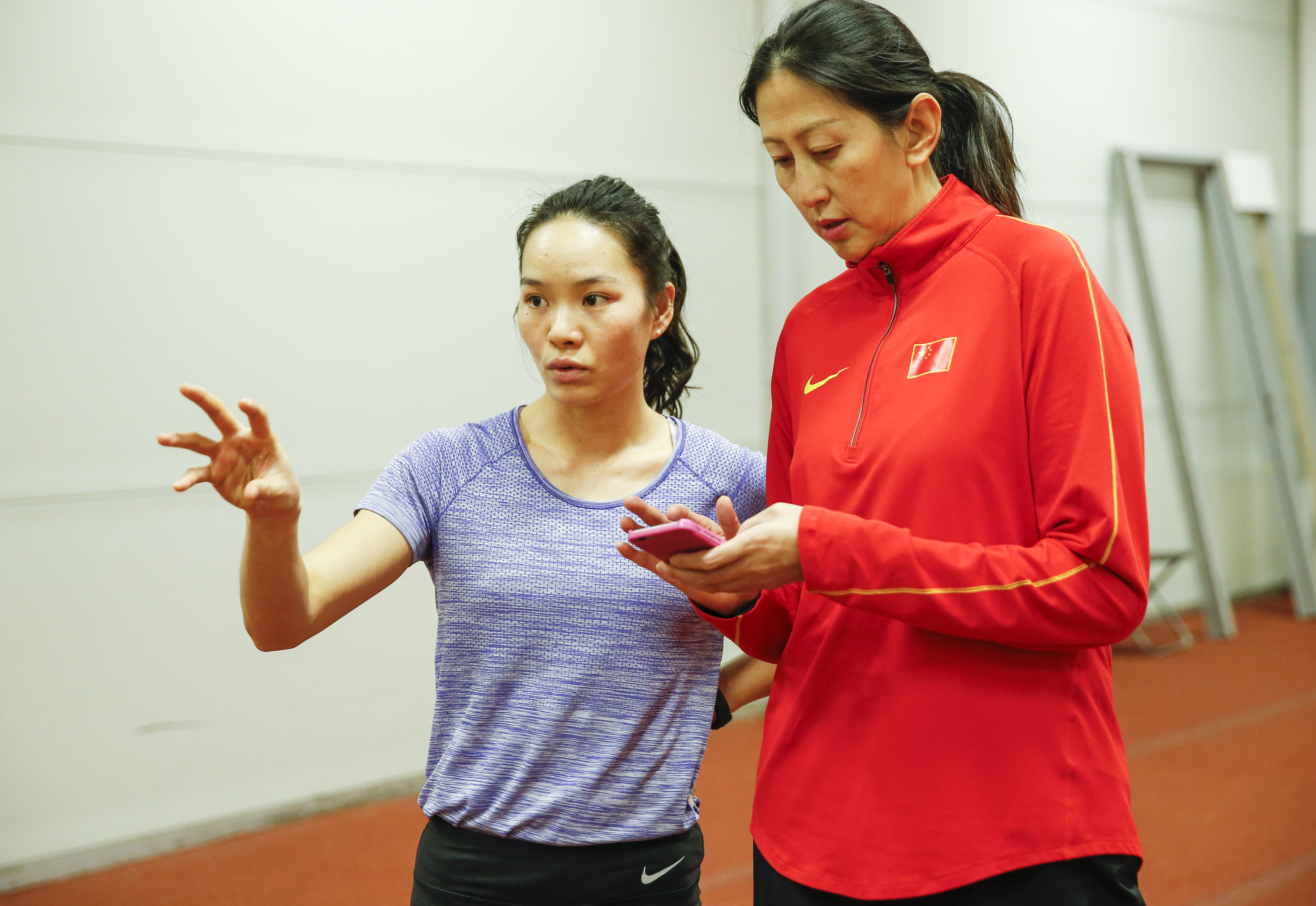 (体育)(18)田径——苏炳添,韦永丽春节荷兰训练备战