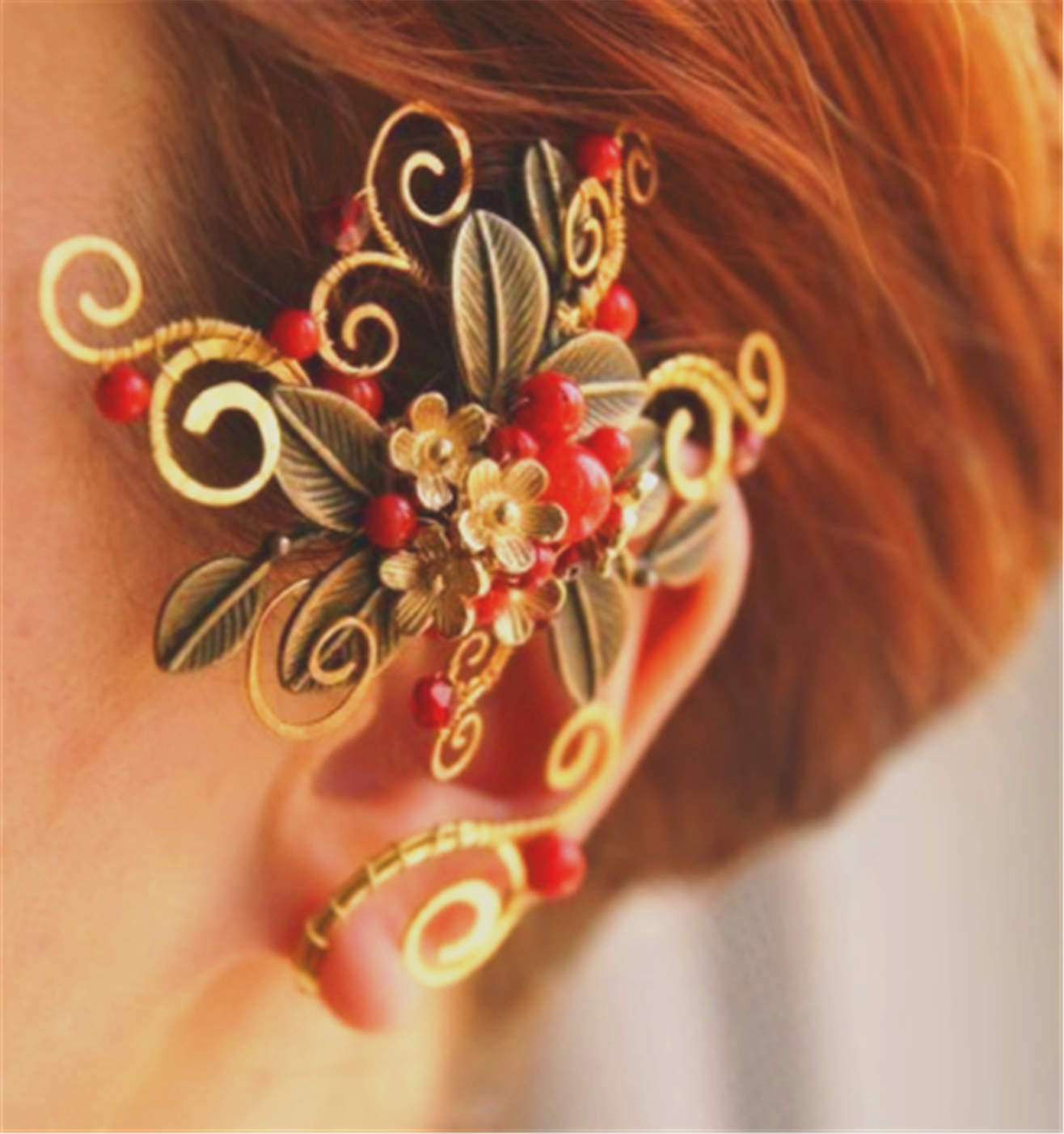 巨蟹座专属的精灵耳饰