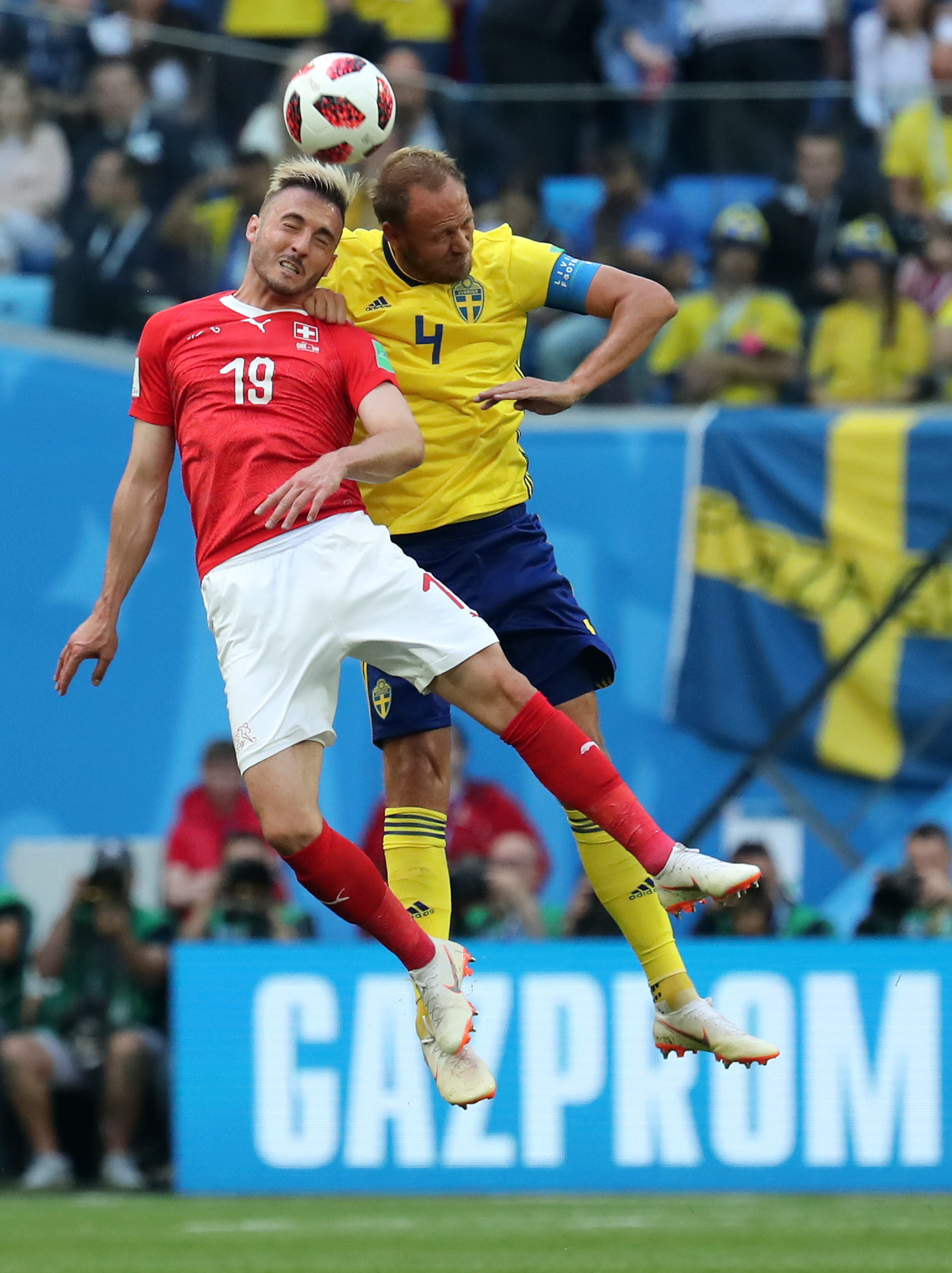 俄罗斯世界杯——瑞典队晋级八强(32)