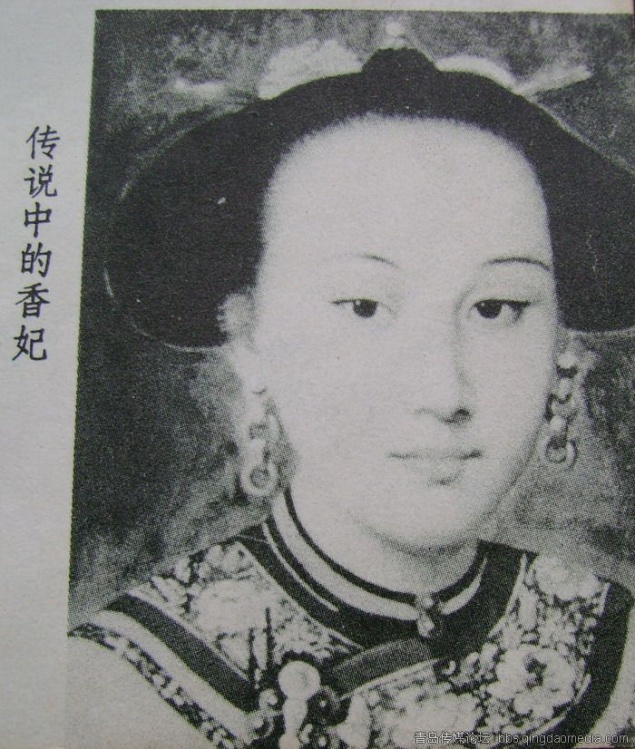 她就是历史上真实的香妃,二婚嫁乾隆,乾隆亲自为她找厨师